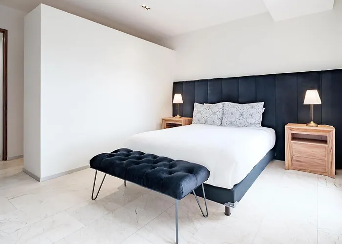 Redesigned 1br In Polanco - Pool Gym - Padel Casa de férias *