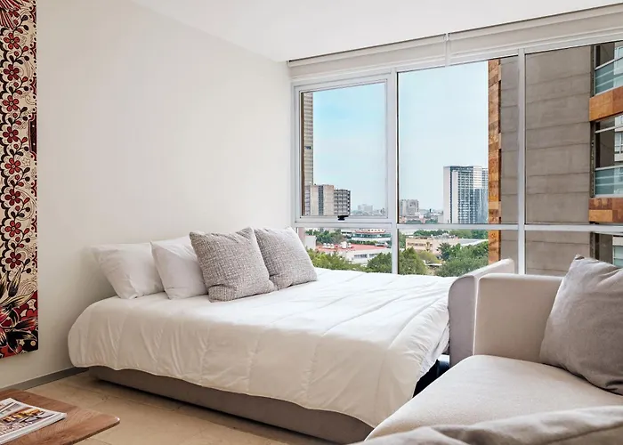 Redesigned 1br In Polanco - Pool Gym - Padel * Cidade do México