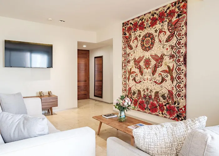 Redesigned 1br In Polanco - Pool Gym - Padel Cidade do México