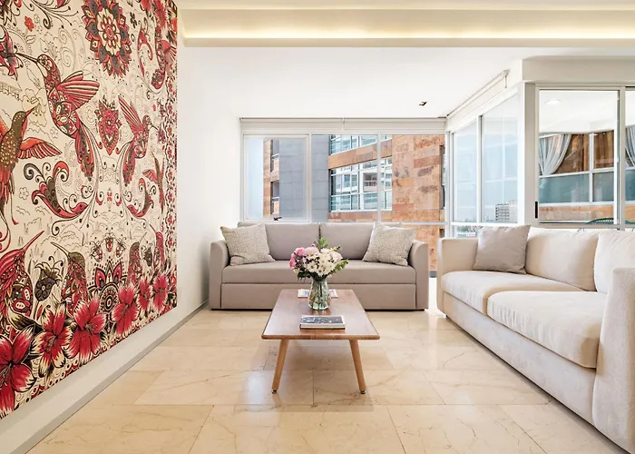 Redesigned 1br In Polanco - Pool Gym - Padel Casa de férias *