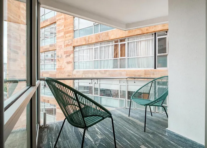 Redesigned 1br In Polanco - Pool Gym - Padel Casa de férias