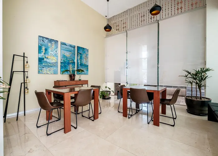 Redesigned 1br In Polanco - Pool Gym - Padel Casa de férias *